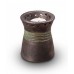 Ceramic Candle Holder Keepsake (Anthracite)